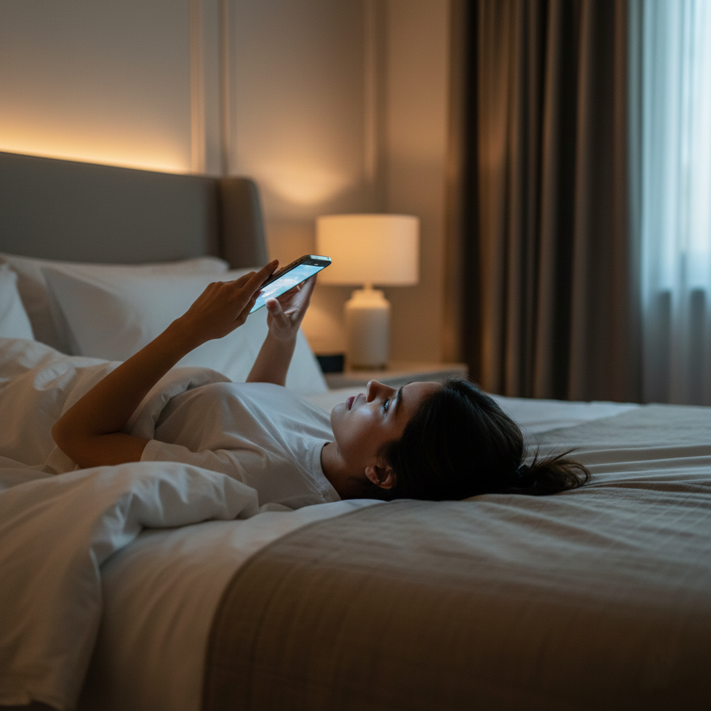 Dopamina a sen – jak wieczorne przebodźcowanie niszczy Twoją regenerację?