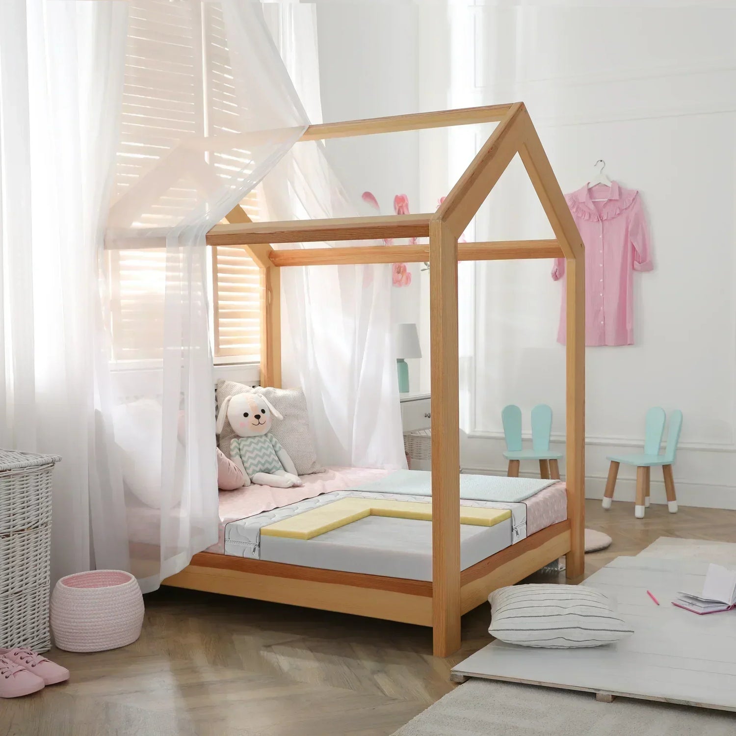 Materac dla dzieci: Jak wybrać bezpieczny model dla niemowlaka i starszaka? Poradnik Luxsen