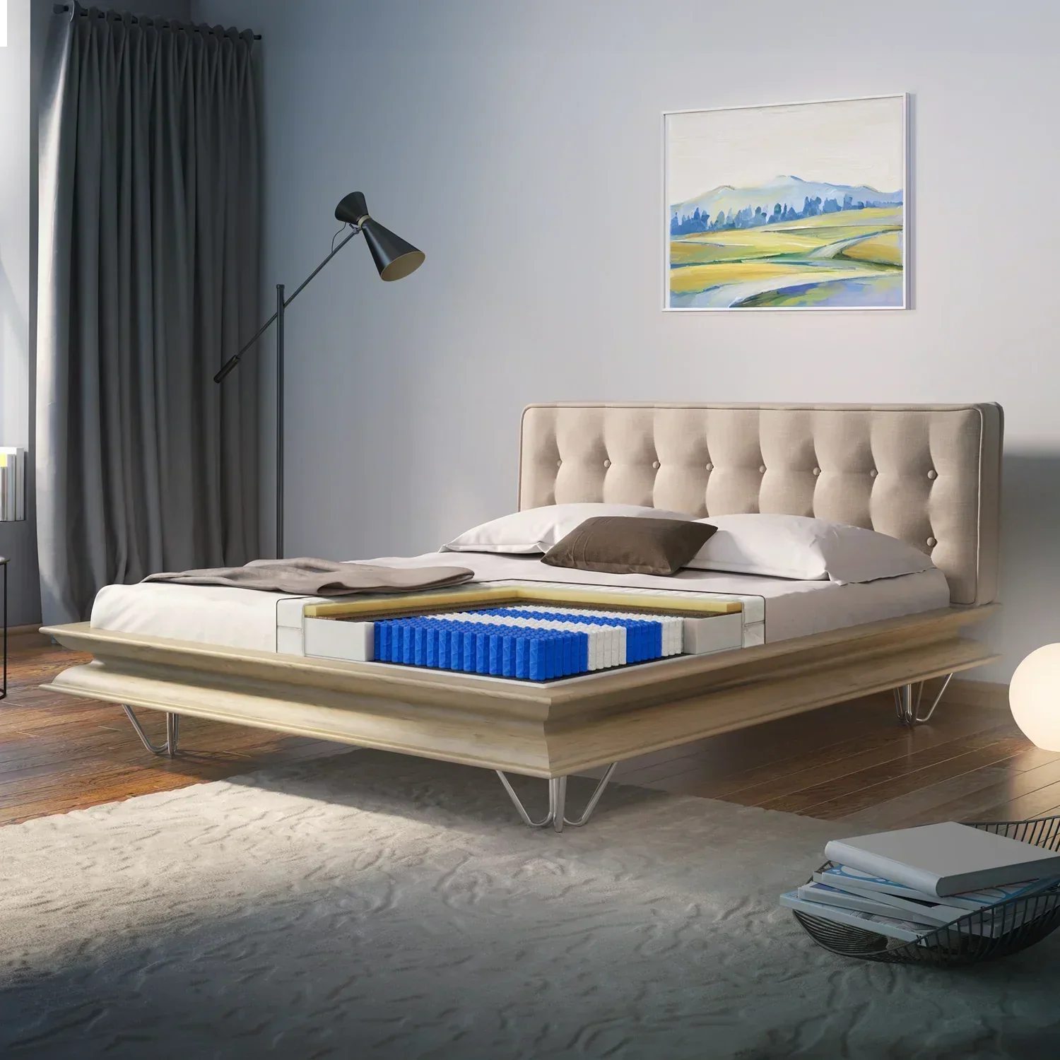 Materace Luxsen Lavender