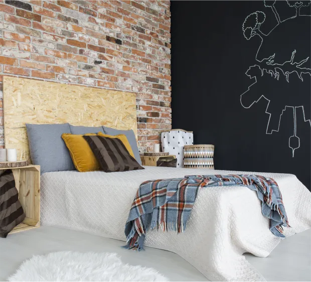 Inspiracja sypialni Luxsen – przytulne wnętrze z designerskim materacem